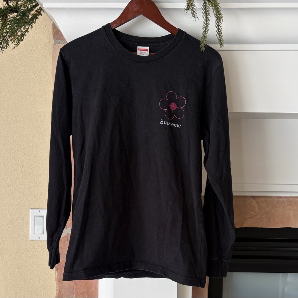 Supreme You’ve Been Hit Black Long Sleeve M